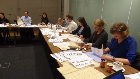 calligraphy at accenture